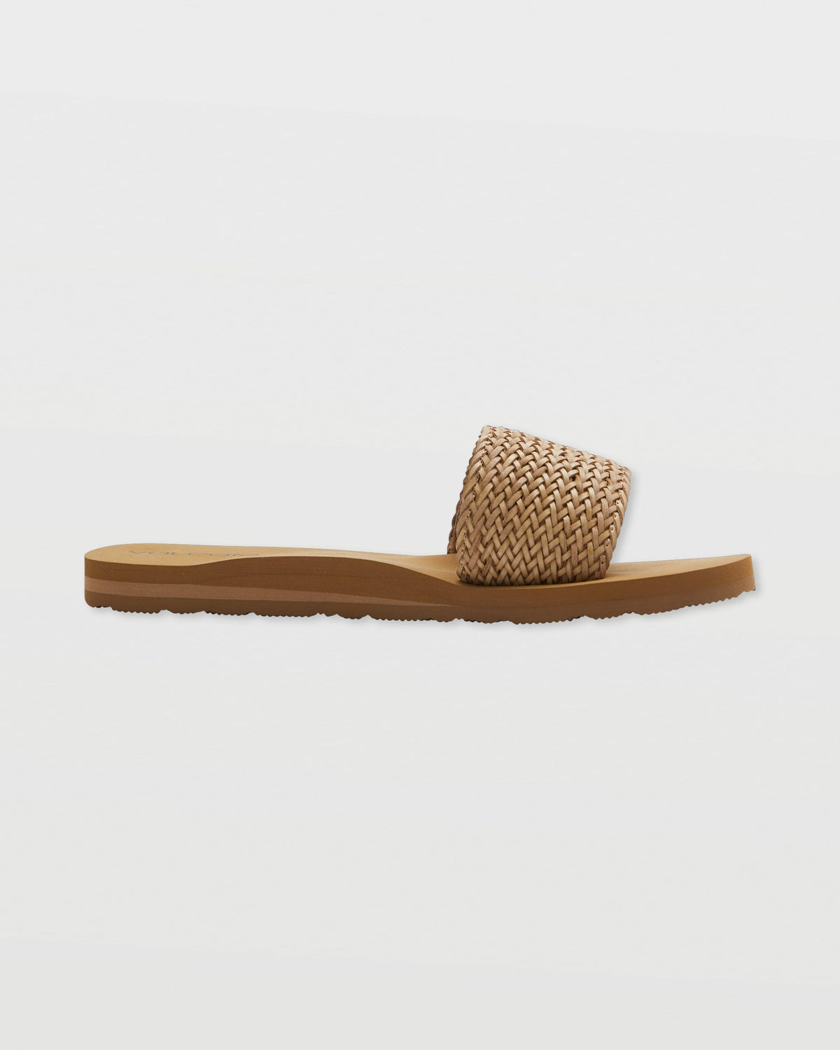 Women's Simple Slide Braid-Cognac-Volcom