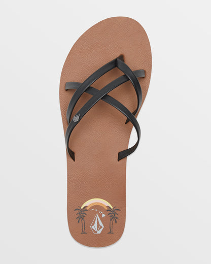 Women's New School Ii Hawaii-Black-Volcom